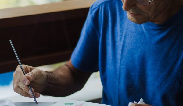 Luis Raimundo Pintando